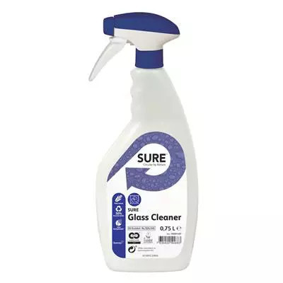 Sure Glass Cleaner ablaktisztítószer, növényi alapú, 100% lebomló 750ml (6db/karton)