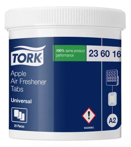 Tork illatosító gumilap Universal A2, 20db/doboz, 4doboz/karton alma