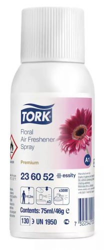 Tork illatosító A1 utántöltő Premium aerosol (12db/karton) virág