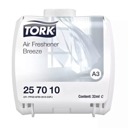 Tork folyamatos adagolású légfrissítő A3, 32ml (6db/karton) tengeri fuvallat