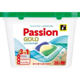 Passion Gold  3in1 mosókapszula 28db/csg (8csg/karton) univerzális