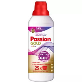 Passion Gold mosógél 1L/25 mosás (8db/karton) színes ruhákhoz