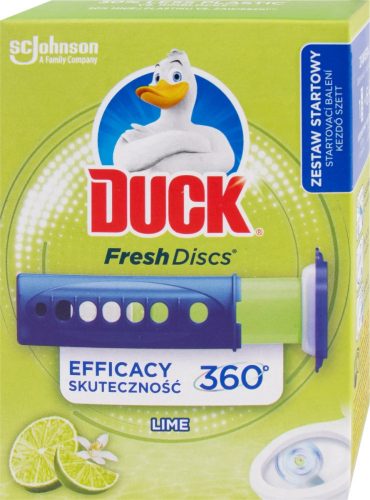 Duck wc öblítő korong 36ml 6db-os (5csg/karton) lime