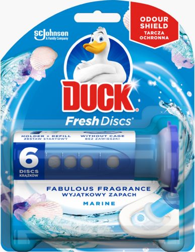 Duck wc öblítő korong 36ml 6db-os marine