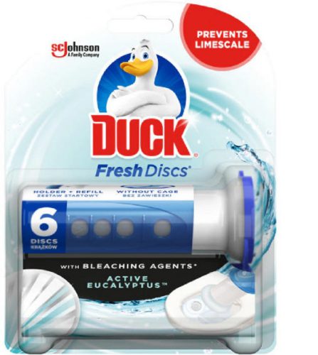 Duck wc öblítő korong 36ml 6db-os (5csg/karton) eucalyptus