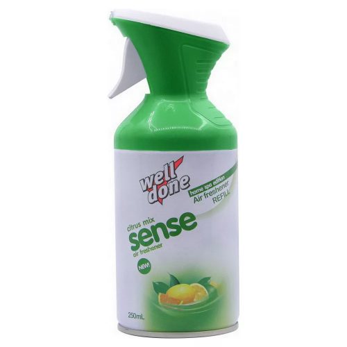 Well Done Sense légfrissítő premium 250ml (12db/karton) Citrus mix