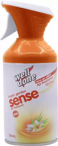 Well Done Sense légfrissítő premium 250ml (12db/karton) Tropic garden