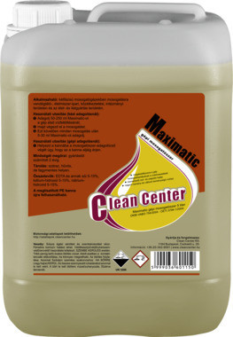 Clean Center Maximatic gépi mosogatószer 5L (6,5kg)