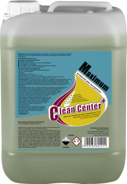 Clean Center Maximum fertőtlenítő gépi mosogatószer 5L (6 kg)