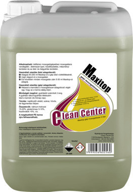 Clean Center Maxitop gépi mosogatószer 5L (6kg)