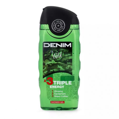 Denim tusfürdő 250ml (12db/karton) wild