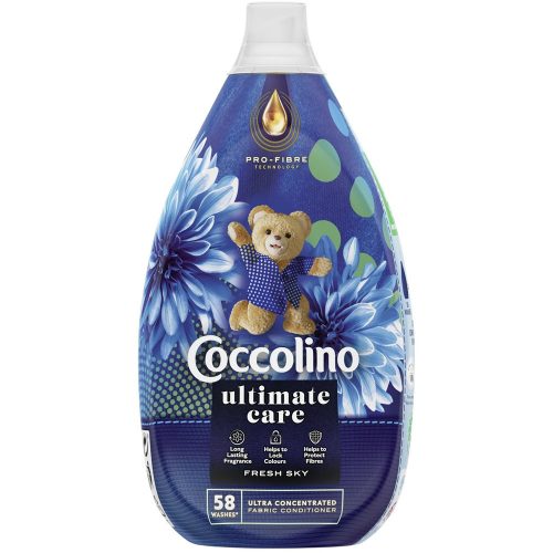 Coccolino öblítő ULTRA koncentrátum 870ml (6db/karton) fresh sky