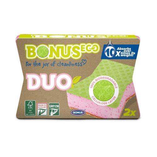 Bonus+ DUO karcmentes mosogatószivacs 2db/csg