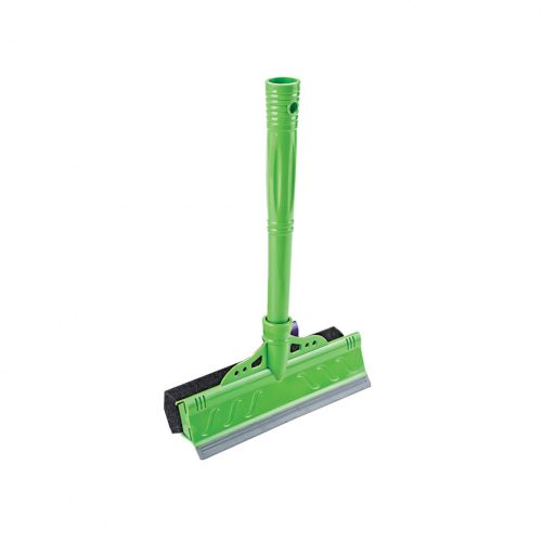 Gumibetétes ablaklehúzó szivaccsal zöld 22cm széles 60db/karton