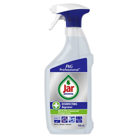 Jar Professional fertőtlenítő zsíroldó 2 az 1-ben 750ml (6db/karton) (600db/raklap)