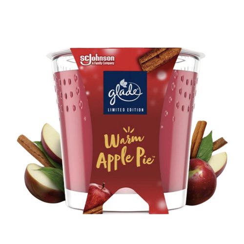 Glade illatgyertya - Warm Apple Pie 112 g