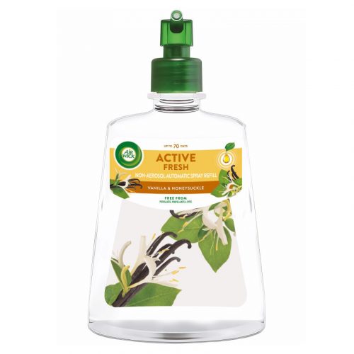 Air Wick ACTIVE FRESH utántöltő 228 ml Vanilla and Honeysuckle