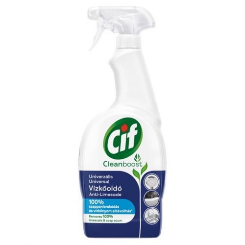 Cif Cleanboost, Vízkőoldó spray, 750ml