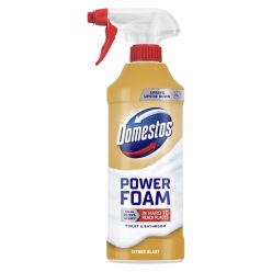   Domestos Power Foam WC és fürdőszoba tisztító hab Citrus Blast 435 ml